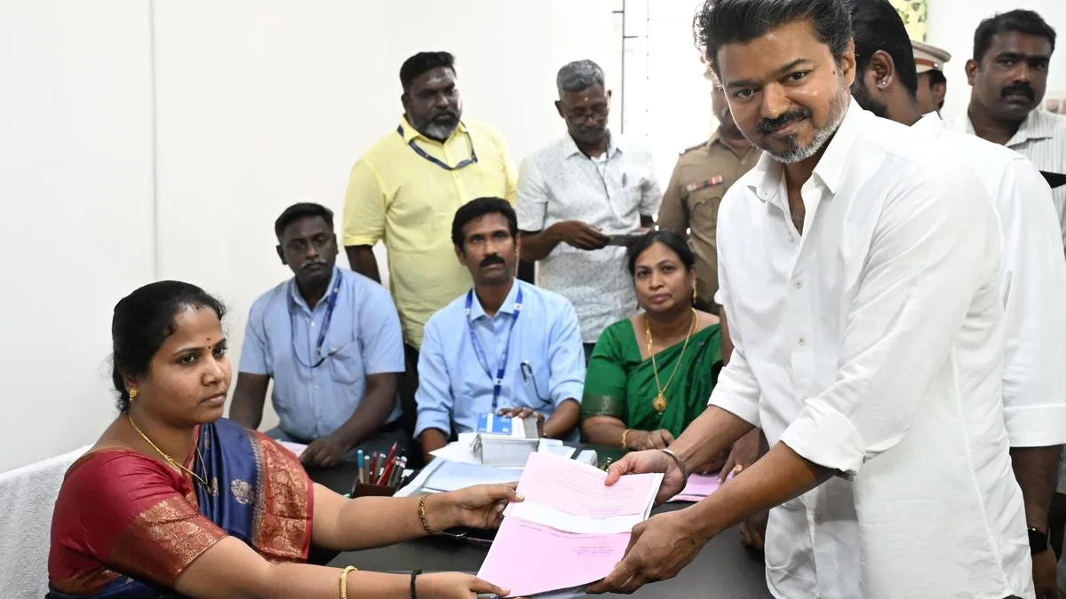 TVK president Vijay&nbsp;declares nearly ₹625&nbsp;crore&nbsp;in assets and loans to family members